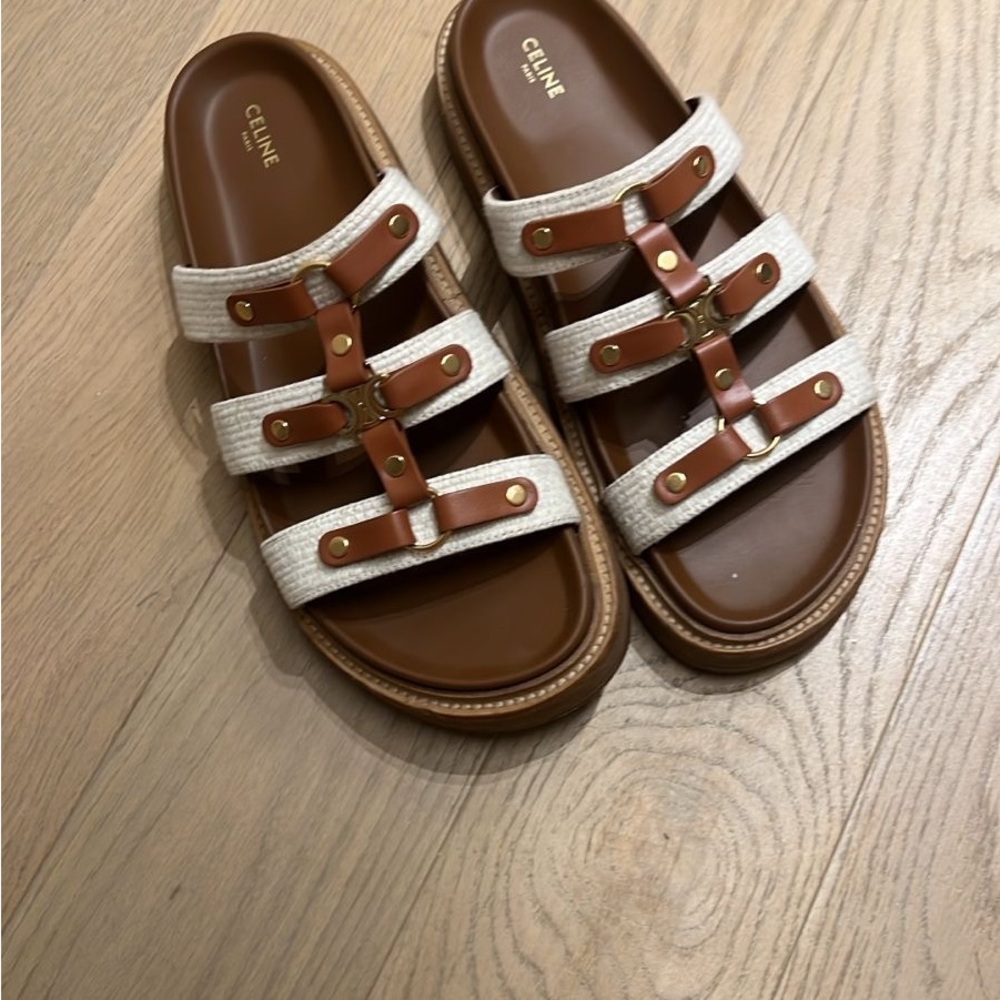 Celine shoes sandals size 39.5 few times use